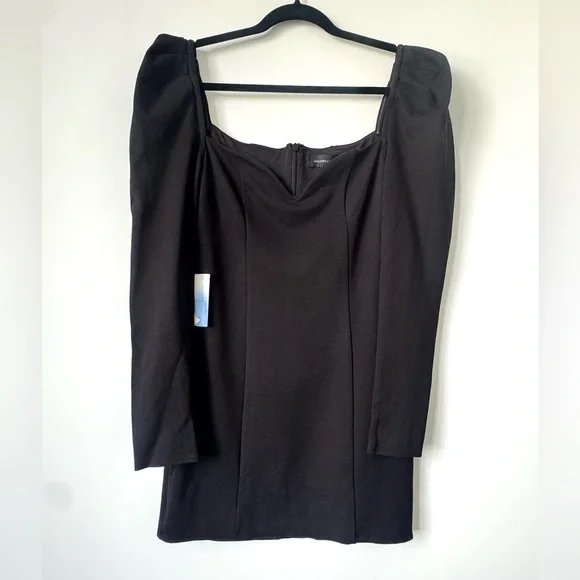 Revolve Majorelle Fleur Long Sleeve Mini Dress in Black - Size S - Picture 6 of 14